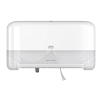 Диспенсер Tork OptiServe Elevation на 2 рулони туалетного паперу без втулки, білий